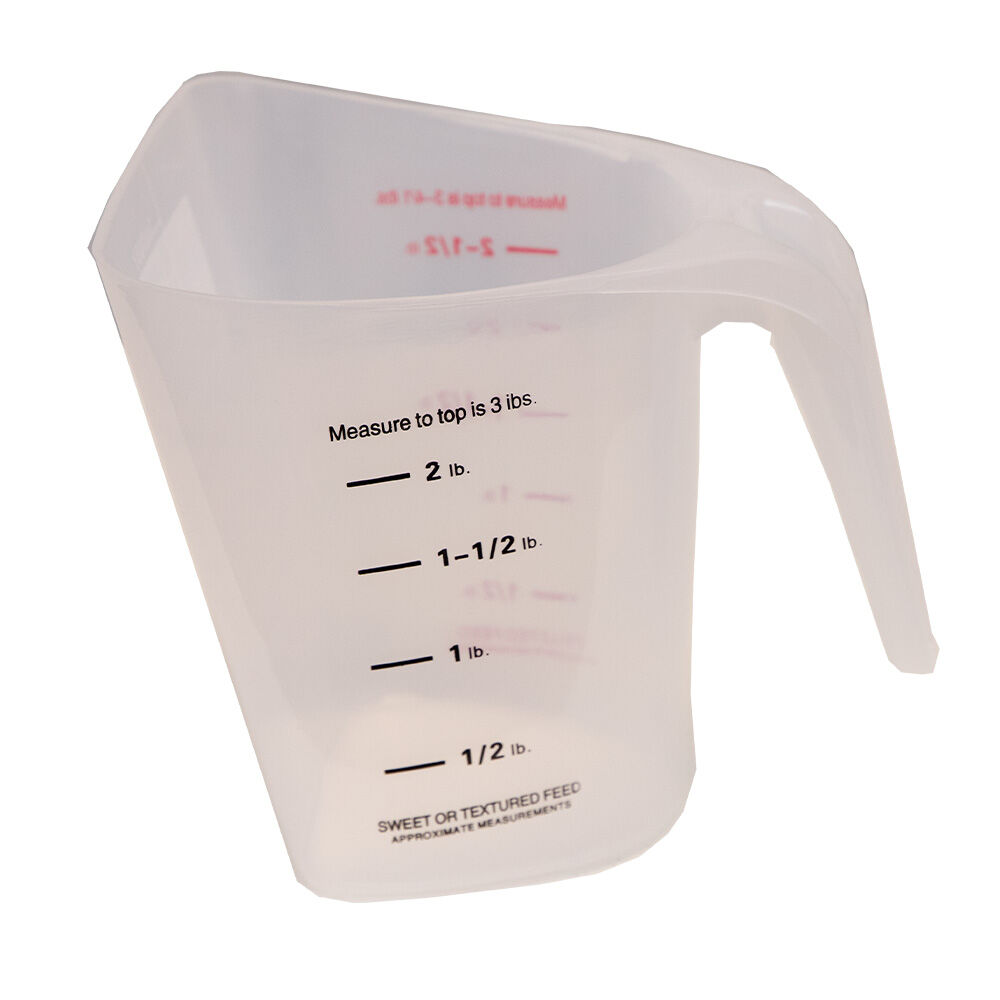 image of Clear Measuring Scoop, 2 lb