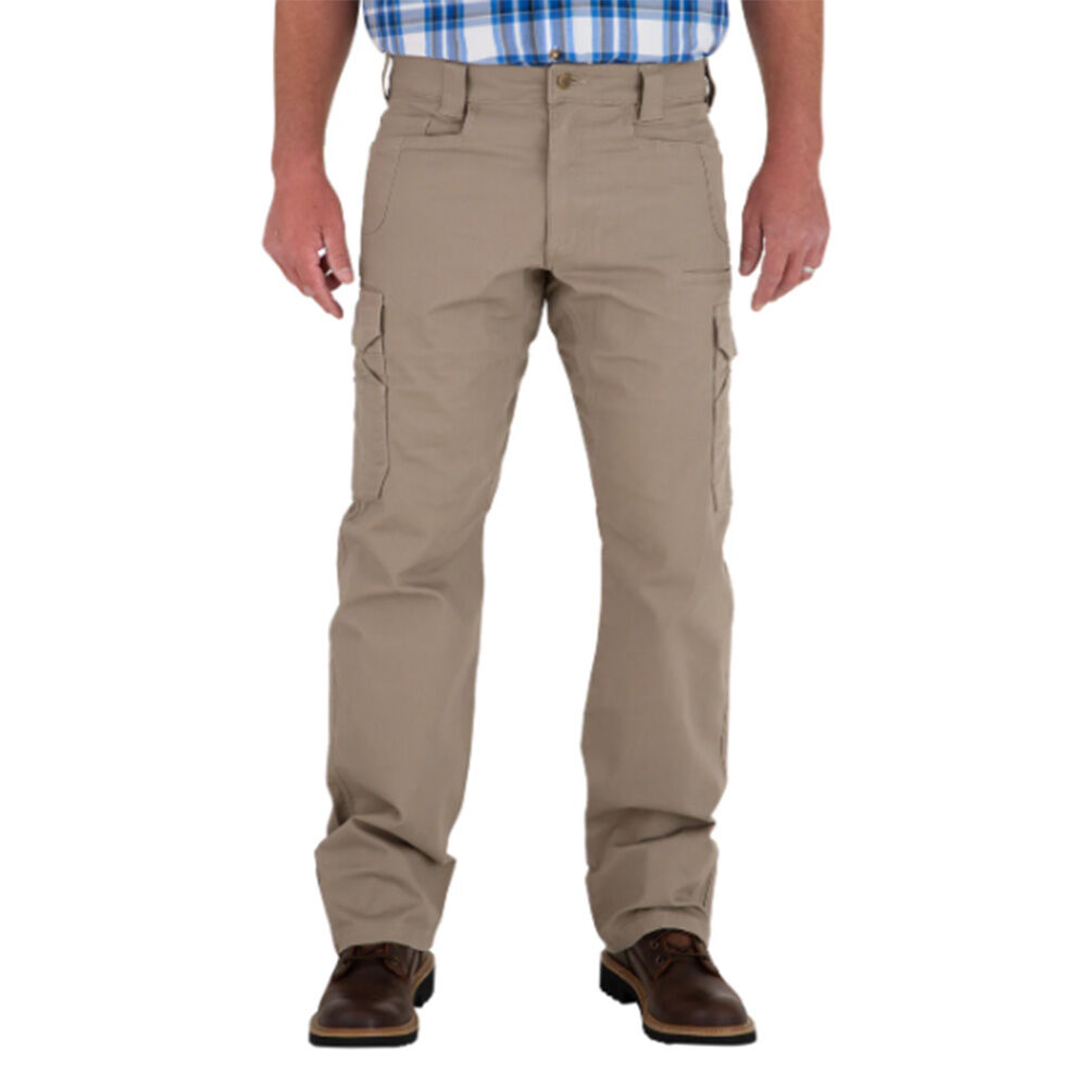 image of Men's Flex Canvas Cargo Pant- Khaki