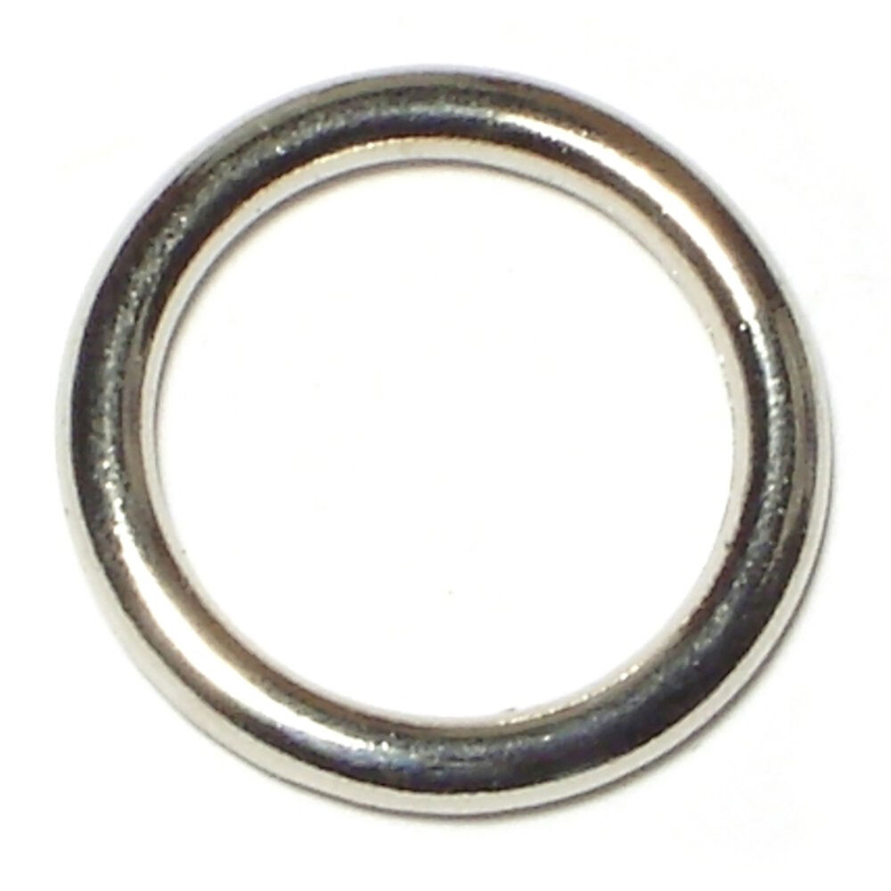 image of Number 7 x 3/4 Welded Rings - 80093