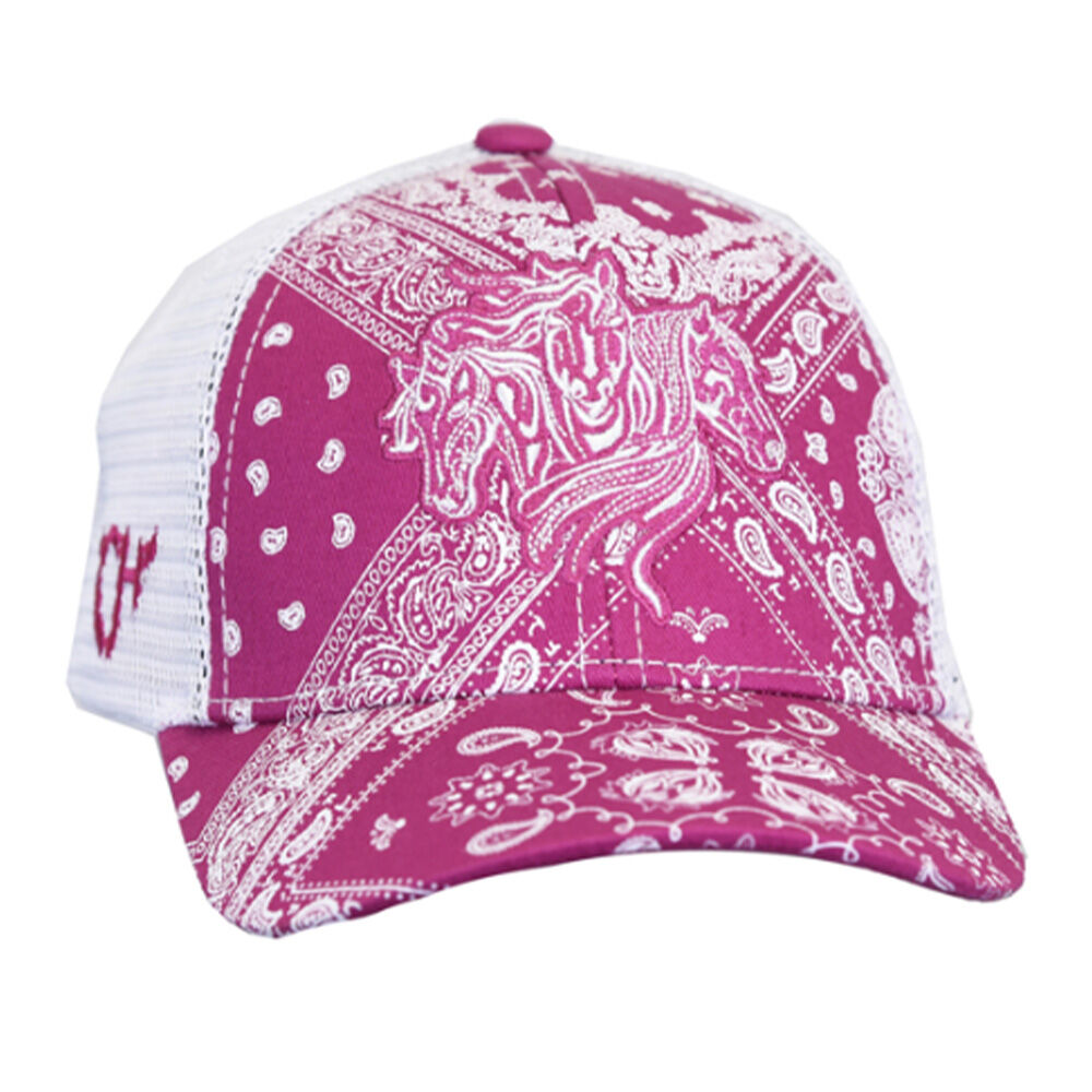 image of Girl's Triple Horse Bandana Cap