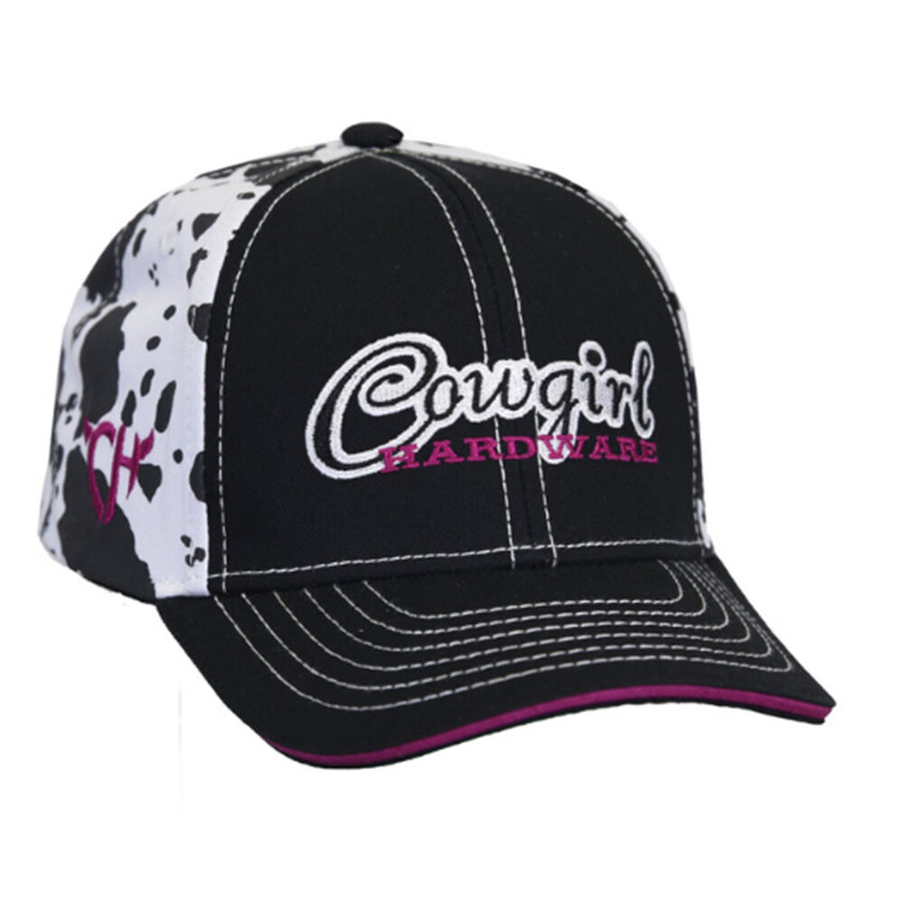 image of Girl's Classic Cow Print Cap