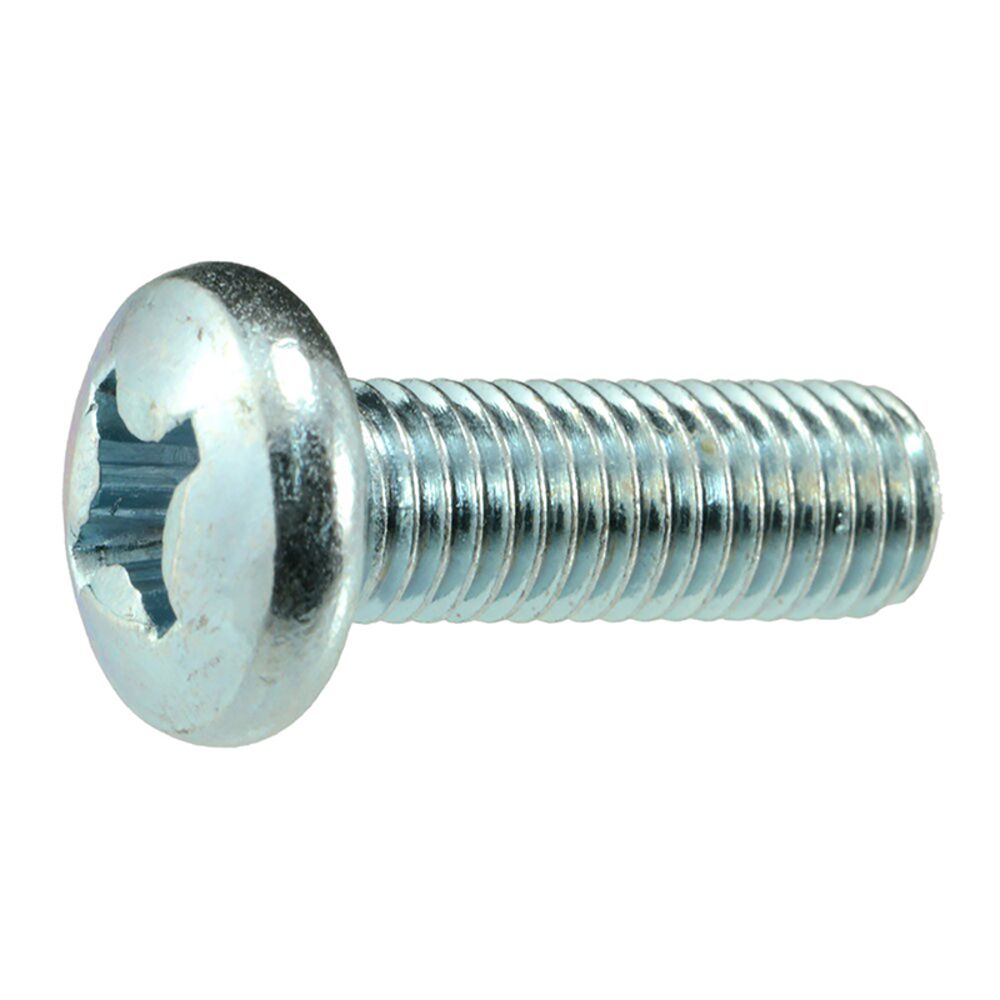 image of 1/4-28 X 3/4 Phillips Pan Head Machine Screw