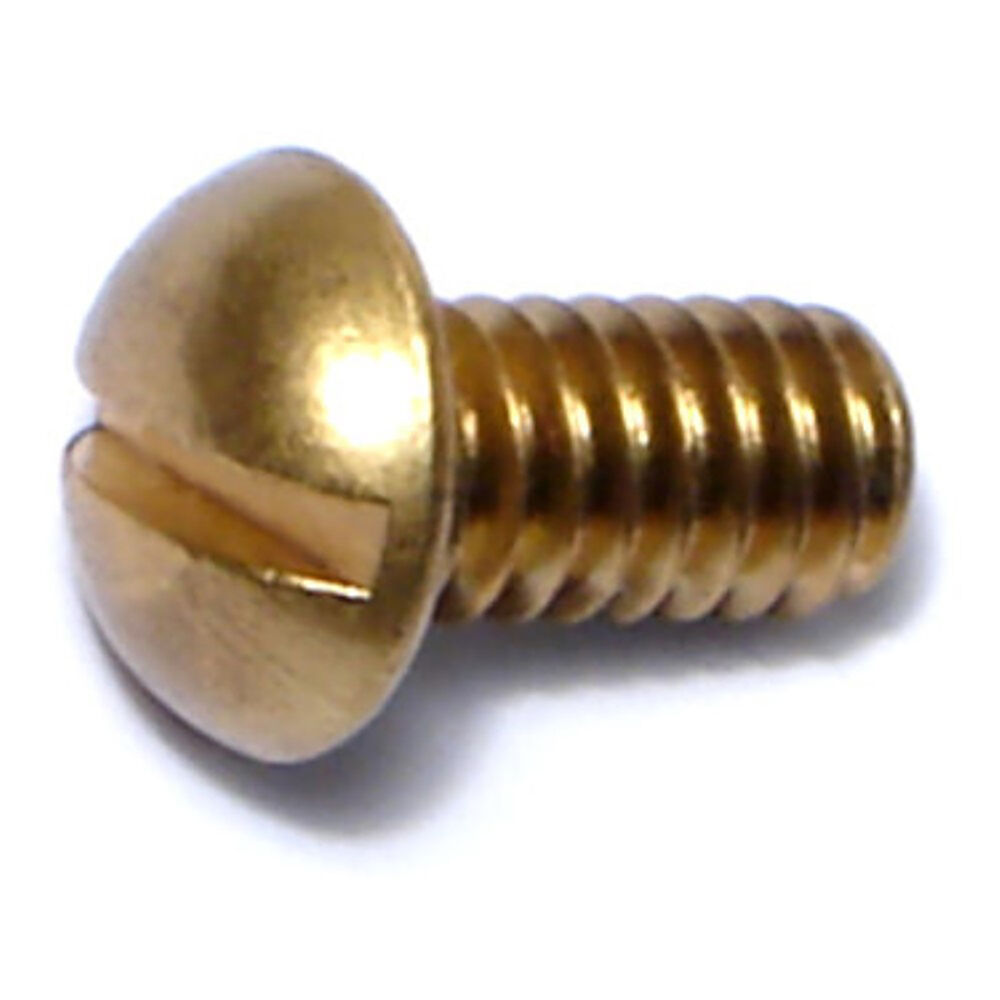 image of 1/4-20 X 1/2 Slotted Round Machine Screw