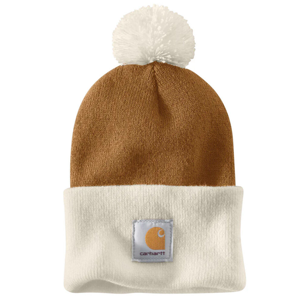 image of Women's Knit Pom Cuffed Beanie