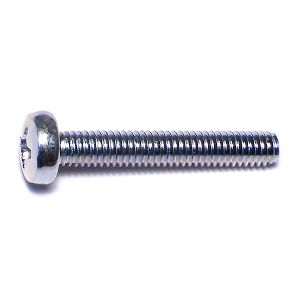 image of 4mm-0.70 x 25mm Phillips Pan Machine Screws - 82057