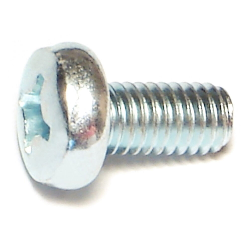 image of M6-1.00 x 12mm Phillips Pan Machine Screws - 82065