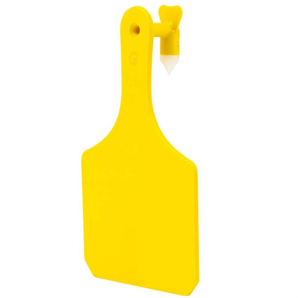 image of Medium Blank Ear Tag, Yellow, 25 pk