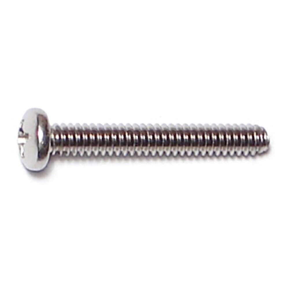 image of 6-32 x 1 Phillips Pan Machine Screws - 82464