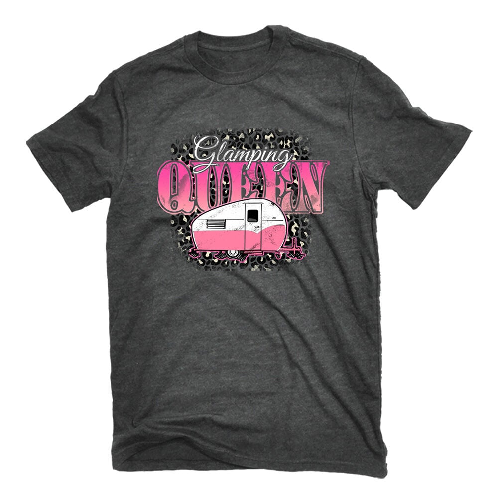 image of Women's Glamping Queen Short Sleeve T-Shirt
