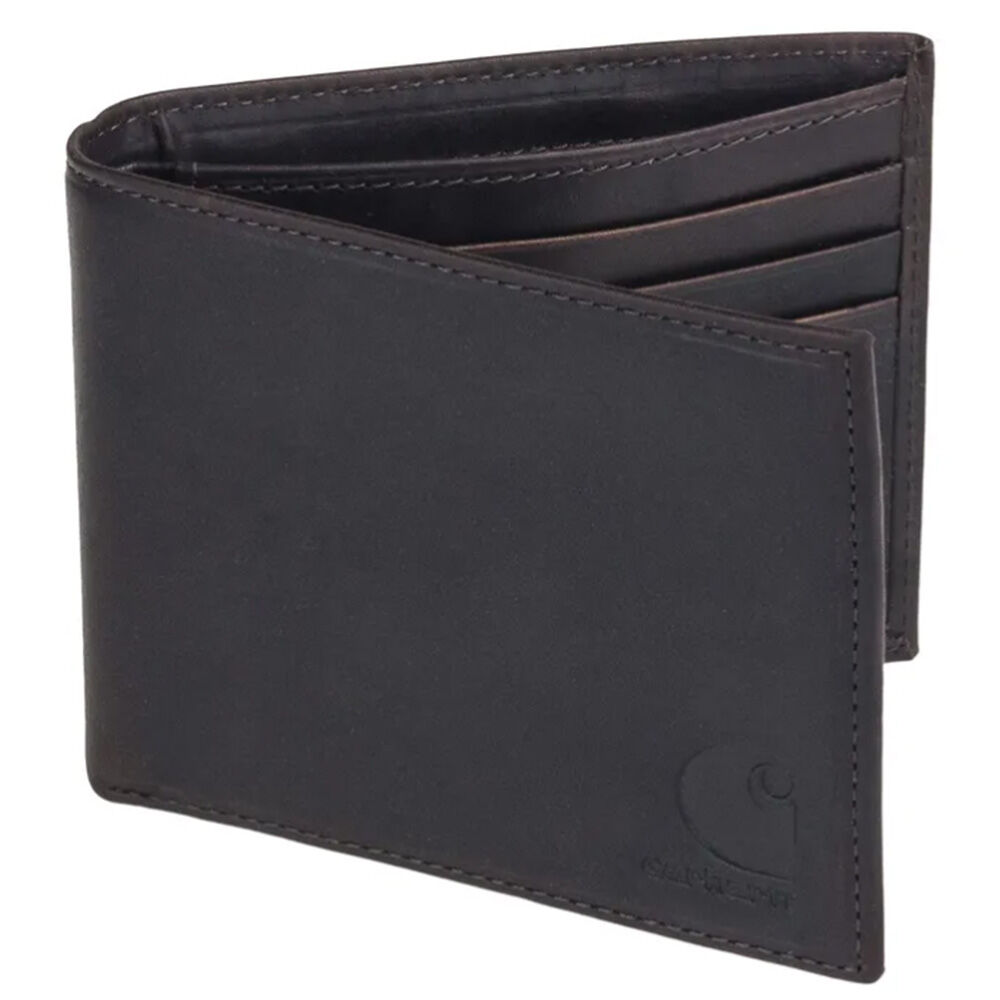 image of Men's Oil Tan Leather Passcase Bi-Fold Wallet