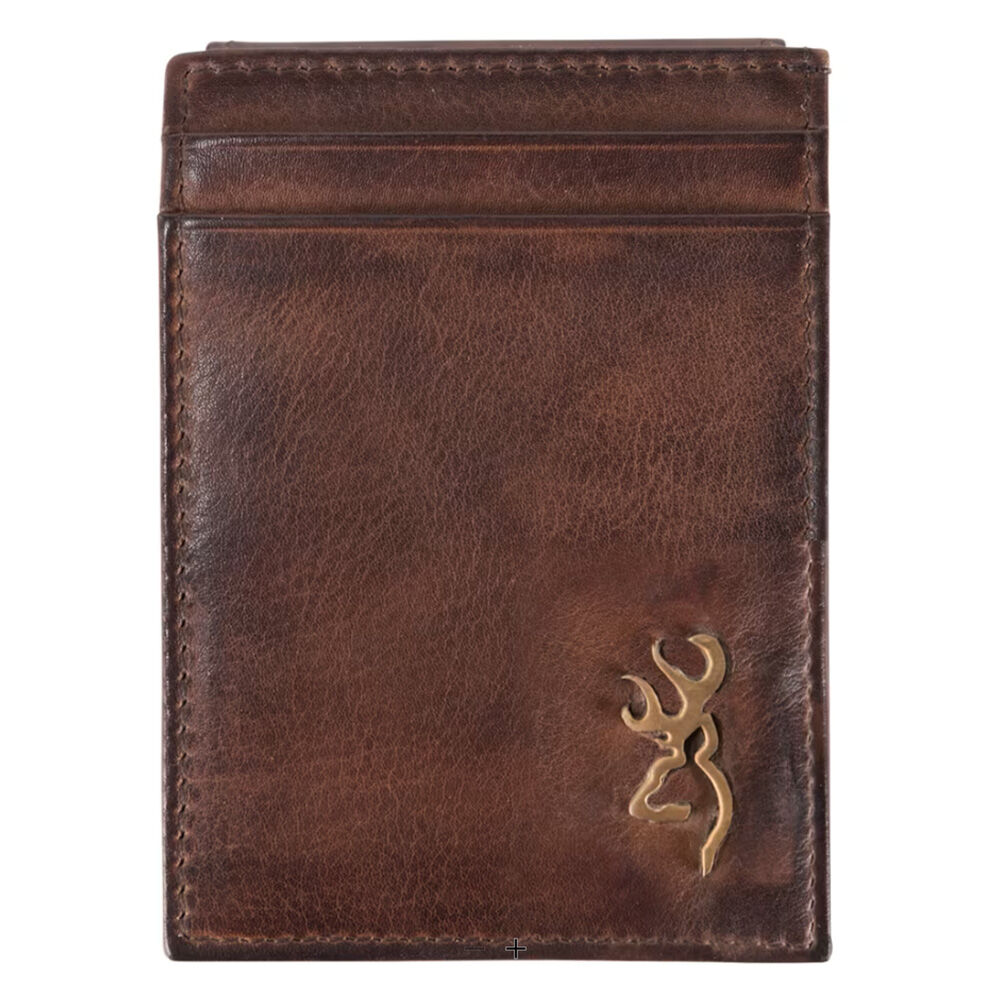 image of Brass Buck Leather Card Master Wallet
