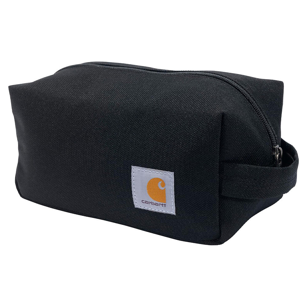 image of Classic Zippered Travel Kit, Black
