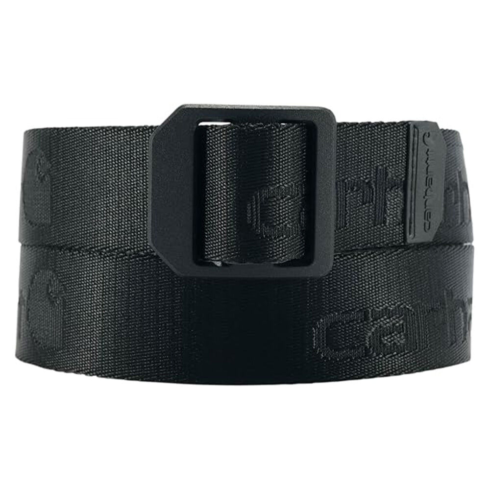 image of Durable Nylon Webbing Belt, Black