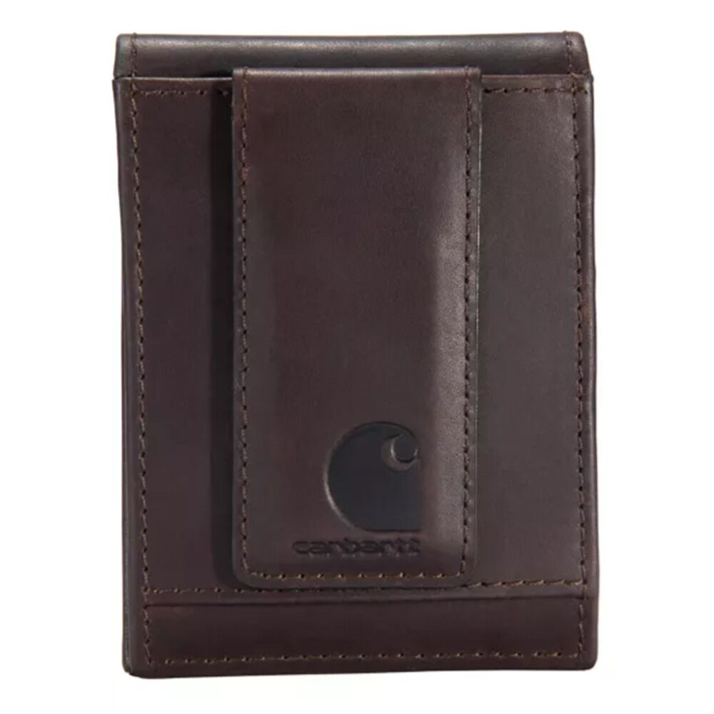image of Men's Oil-Tanned Leather Front Pocket Wallet