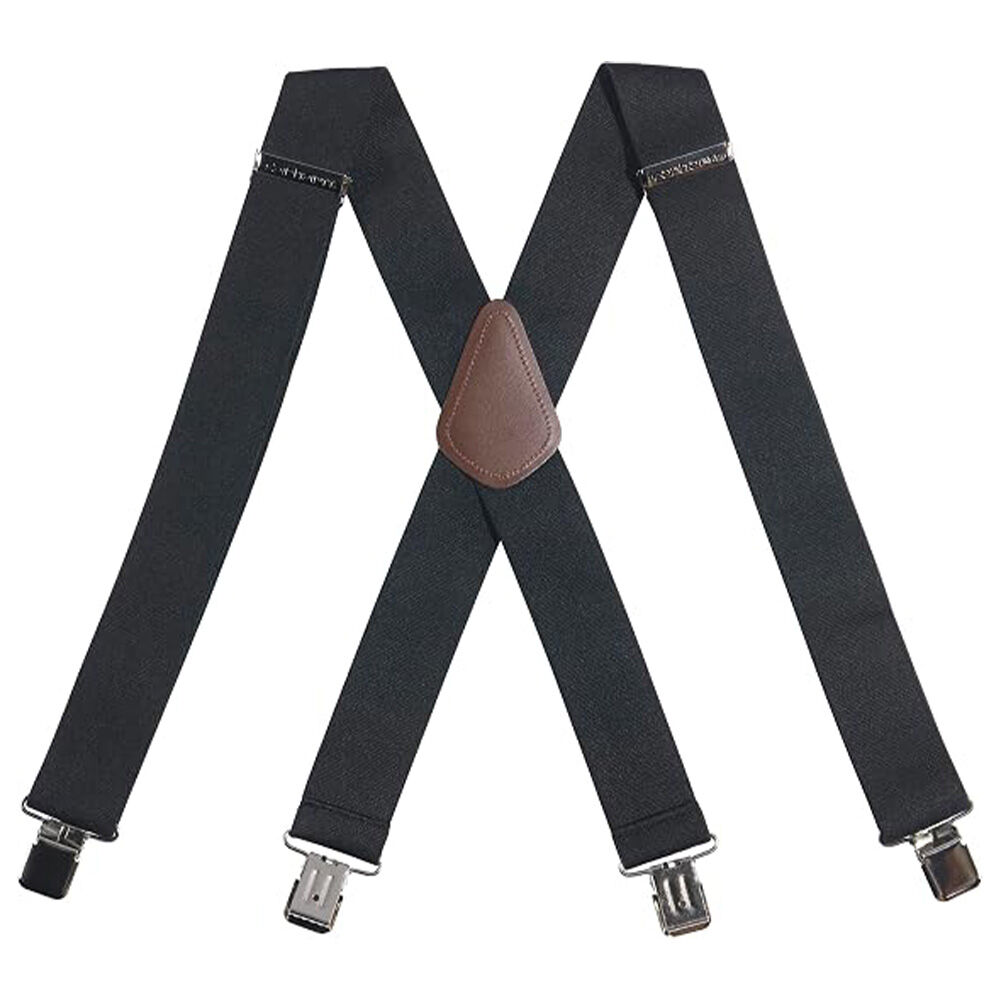 image of Men's Rugged Flex Elastic Two-Tone Suspenders