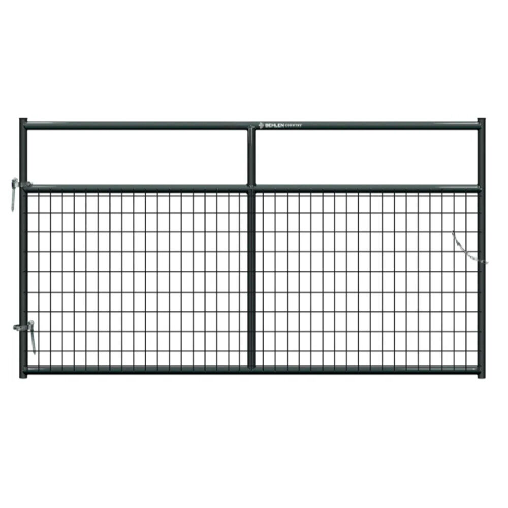 image of 8 ft Frontier Wire-Filled Gate, Gray