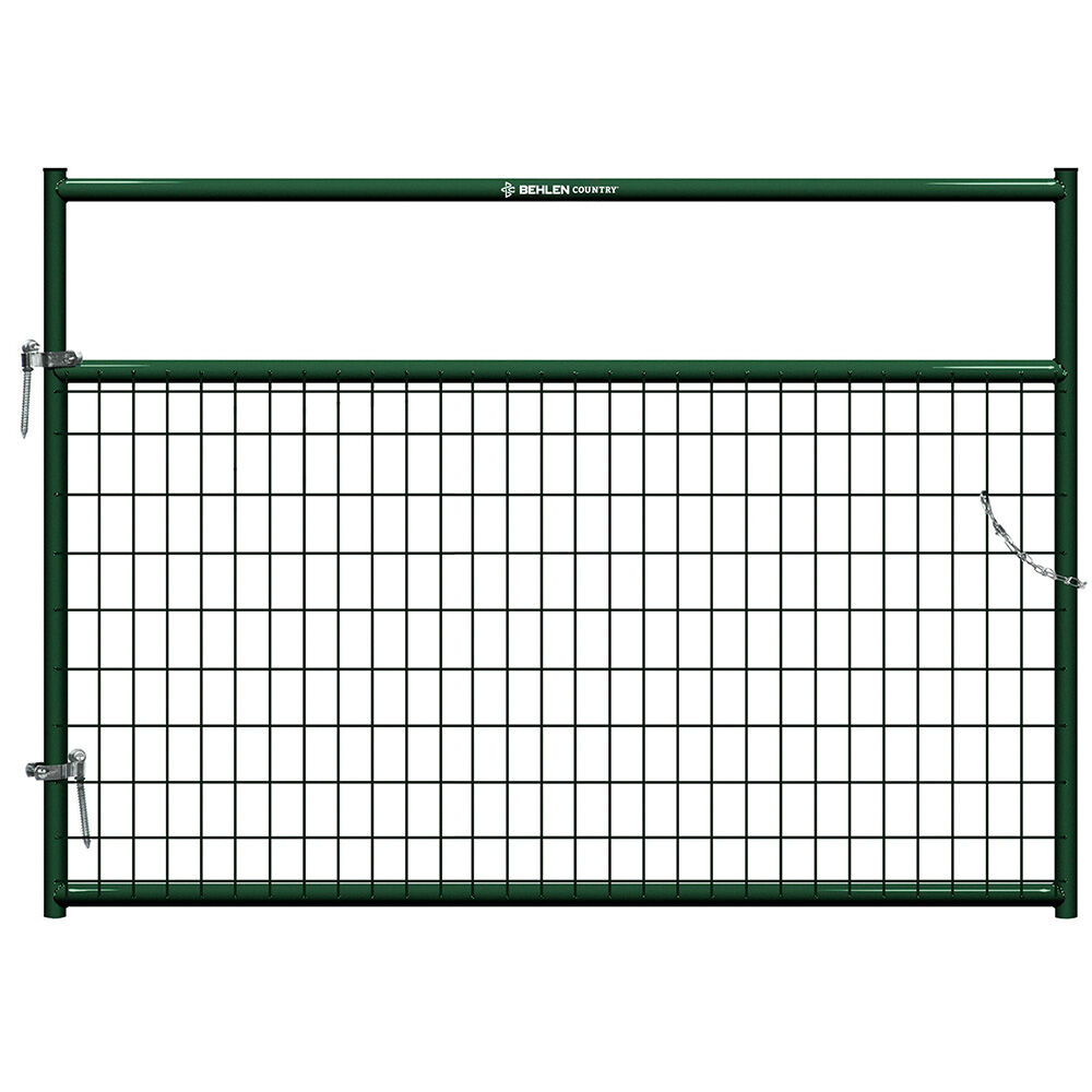 image of 6 ft Frontier Wire-Filled Gate, Green