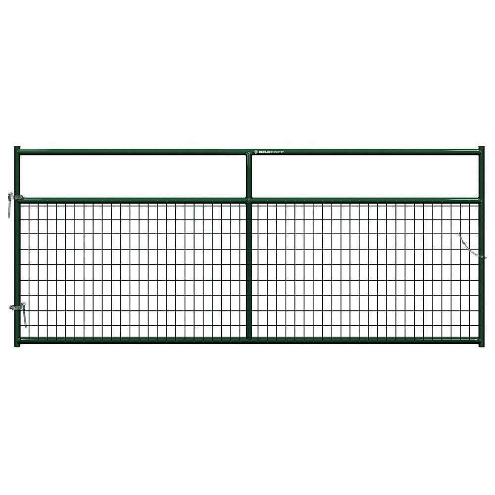 image of 10 ft Frontier Wire-Filled Gate, Green
