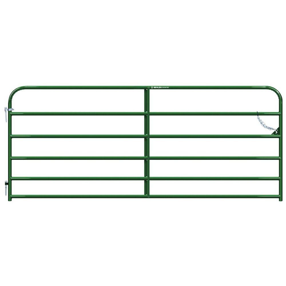 image of 14 ft Heritage Round Corner Gate, Green
