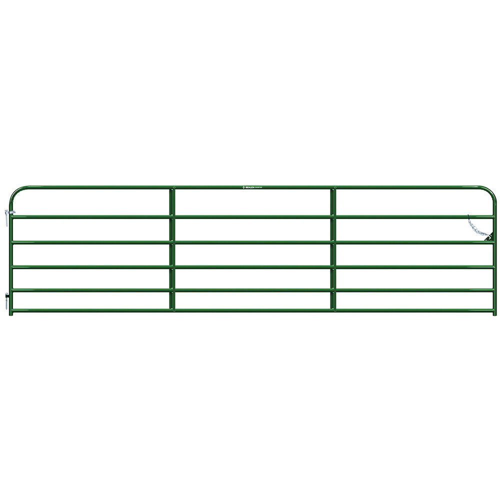 image of 16 ft Heritage Round Corner Gate, Green