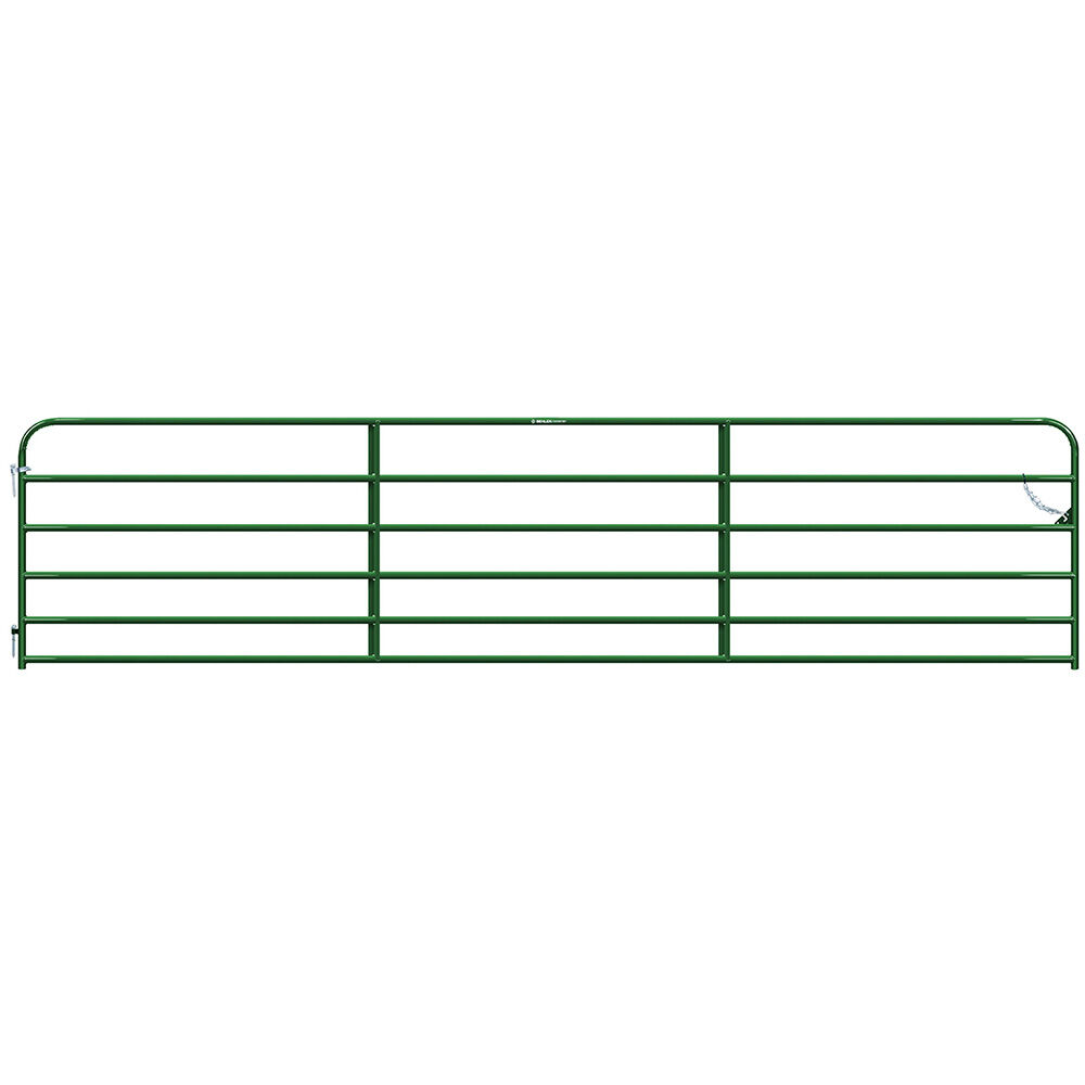 image of 18 ft Heritage Round Corner Gate, Green