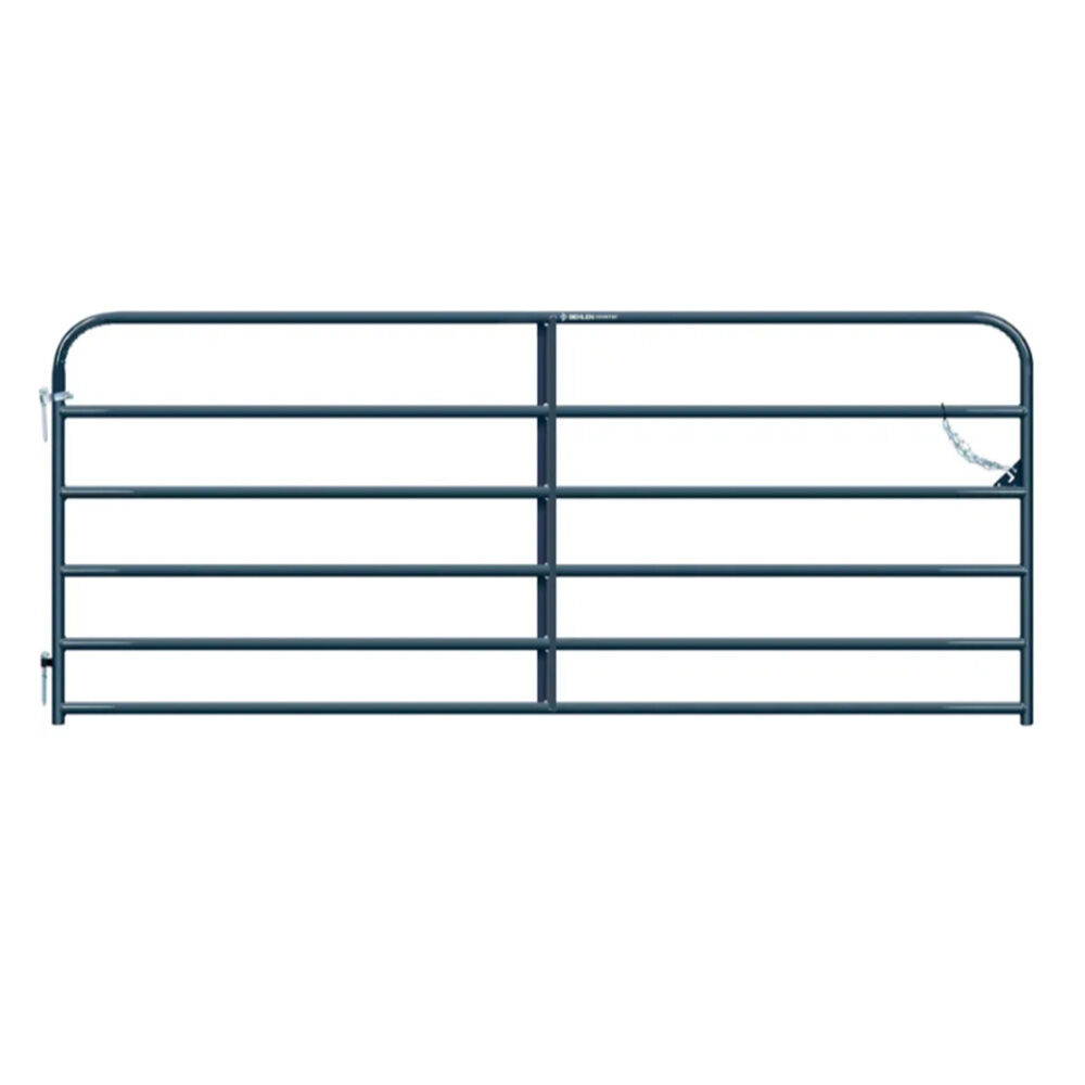 image of 10 ft Heritage Round Corner Gate, Gray