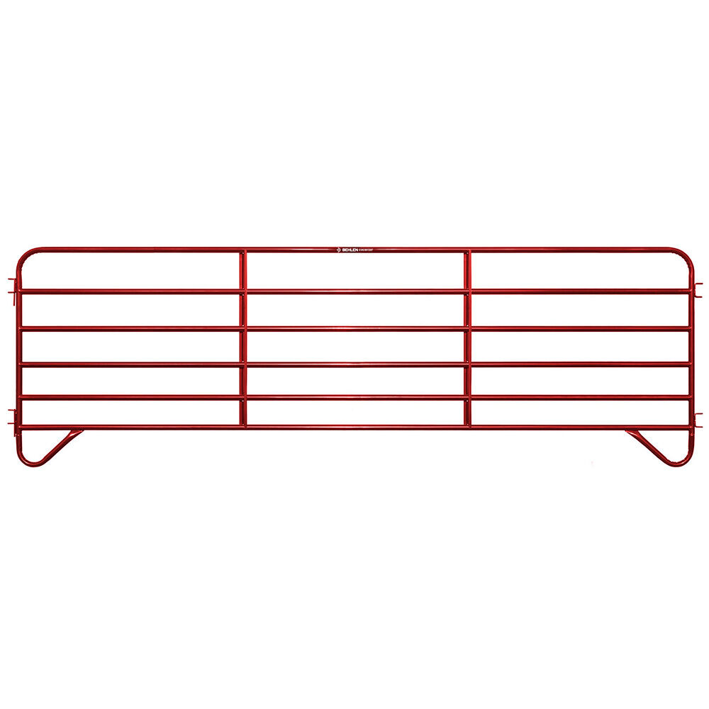 image of 16 ft Pioneer Corral Round Panel, Red