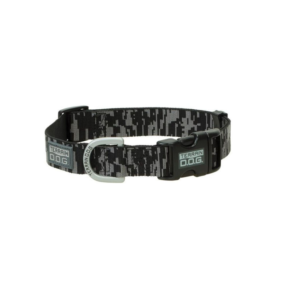 image of Patterned Snap-N-Go Adjustable Dog Collar, Medium, Digital