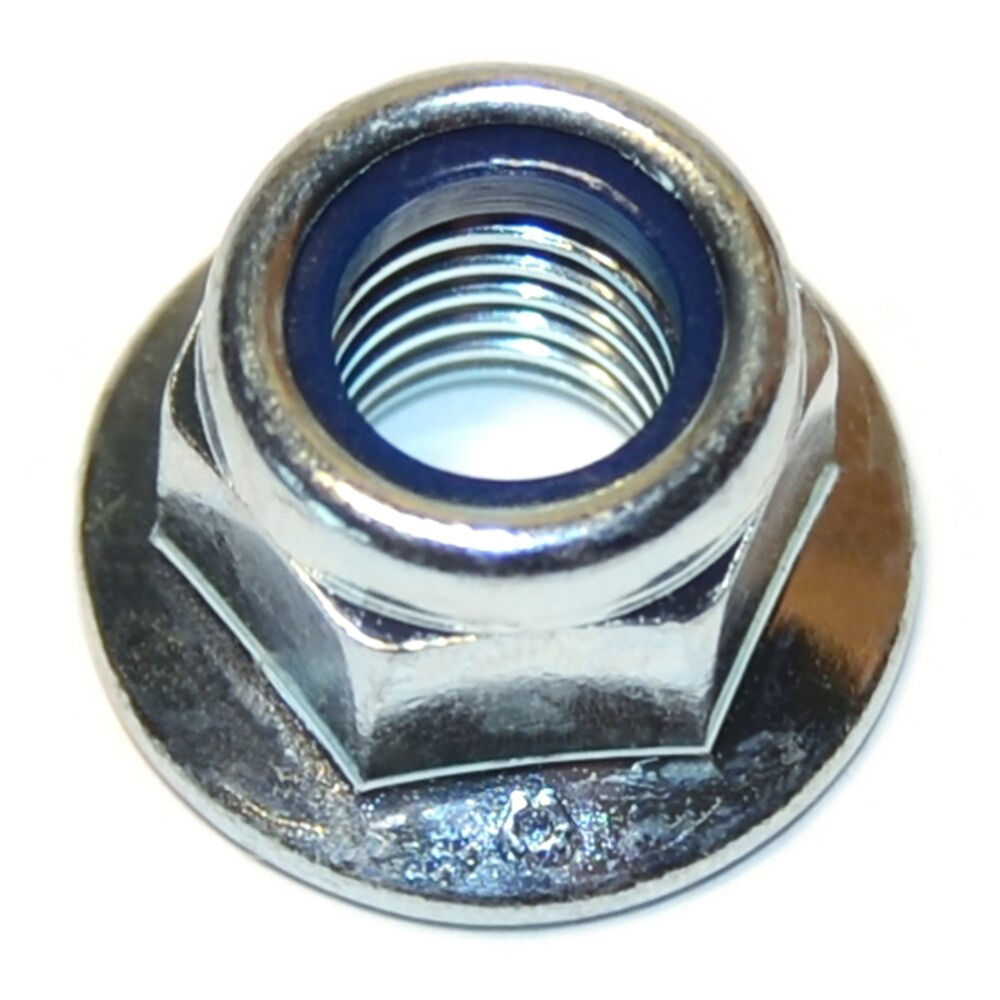 image of 10mm-1.50 Zinc Flange Nut - 1 Count