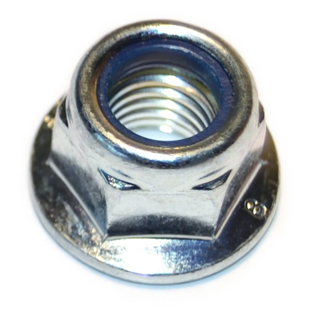 image of 12mm-1.75 Zinc Flange Nut - 1 Count