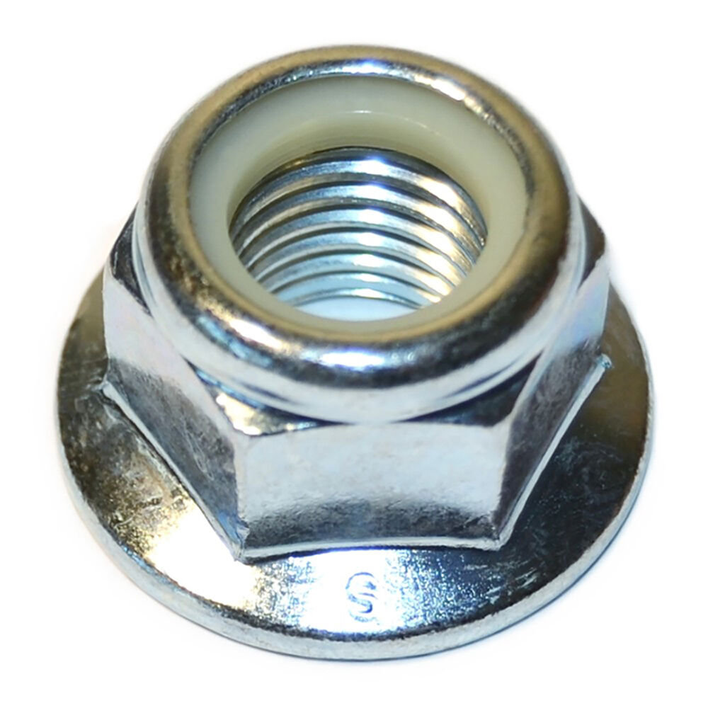 image of 16mm-2.0 Zinc Flange Nut - 1 Count