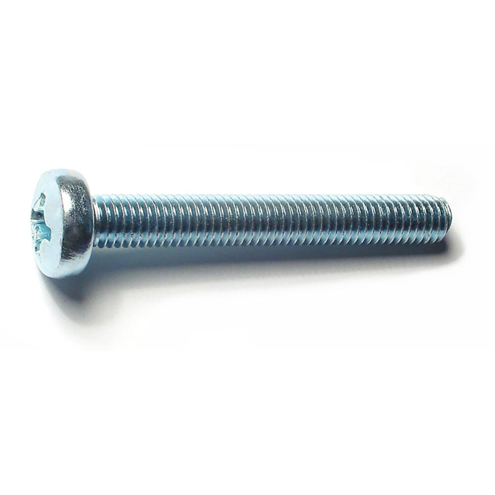 image of 8mm x 60mm Phillips Pan Machine Screws - 88446