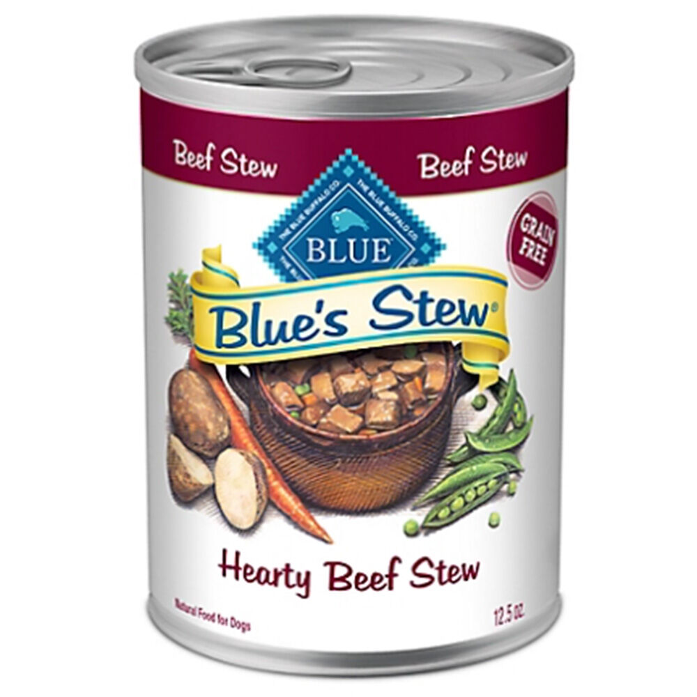 image of Blues Stew Dog Wet Food Hearty Beef Stew, 12.5 oz