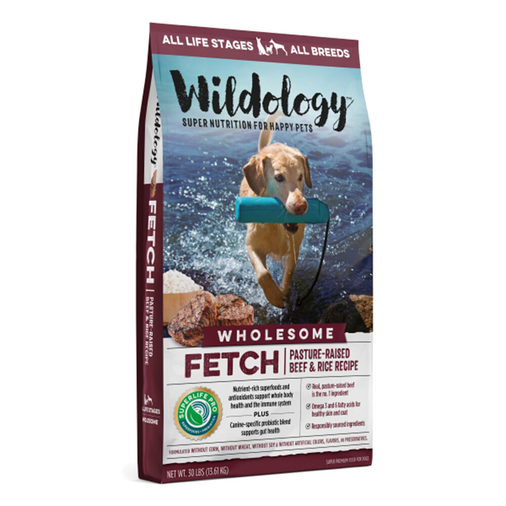 image of FETCH Pasture-Raised Beef & Rice Dog Food, 30 lbs