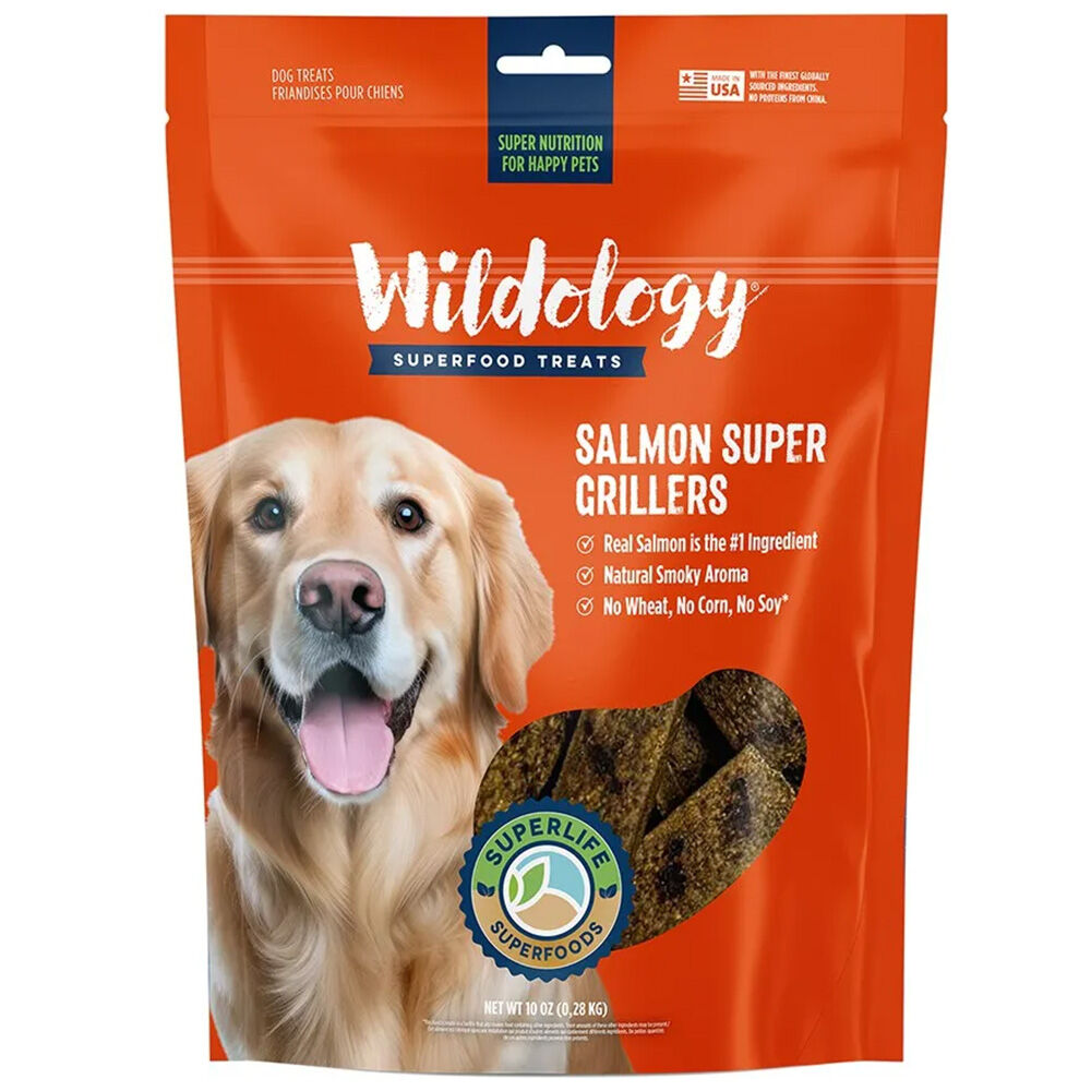 image of Dog Treats- Super Grillers, Salmon , 10 oz