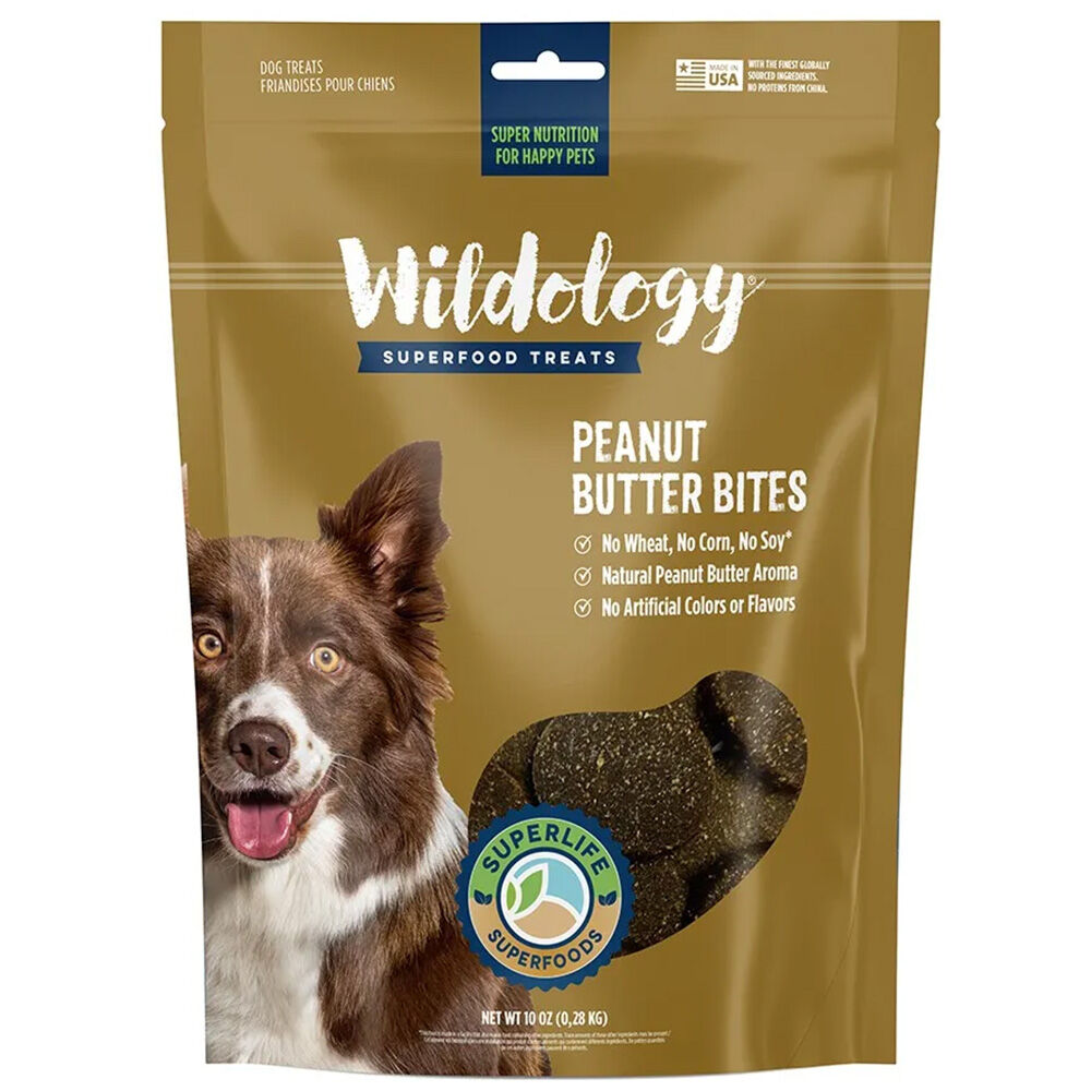 image of Dog Treats- Bites, Peanut Butter, 10 oz