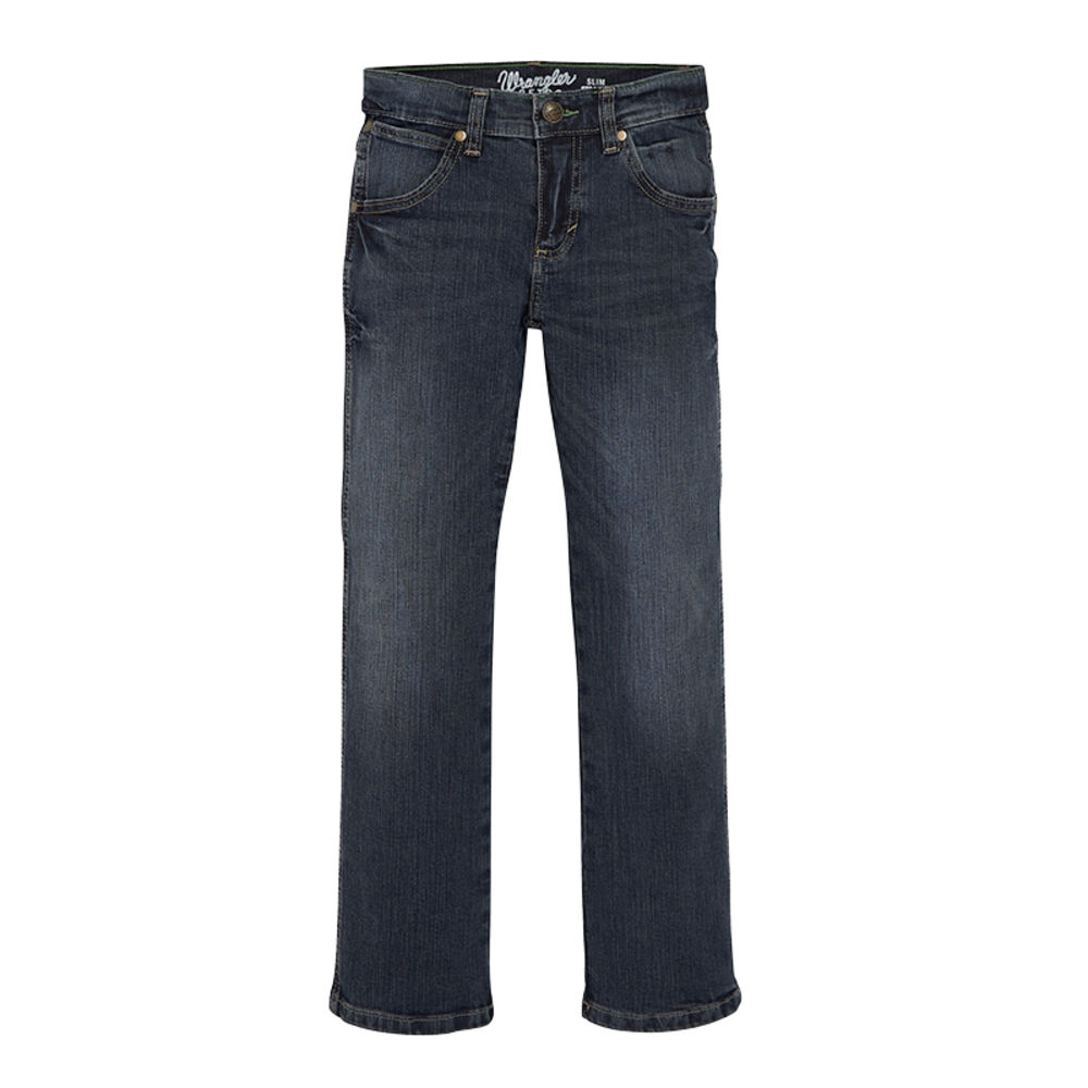 image of Big Boy's Retro Low Rise Straight Leg Slim Fit Jean