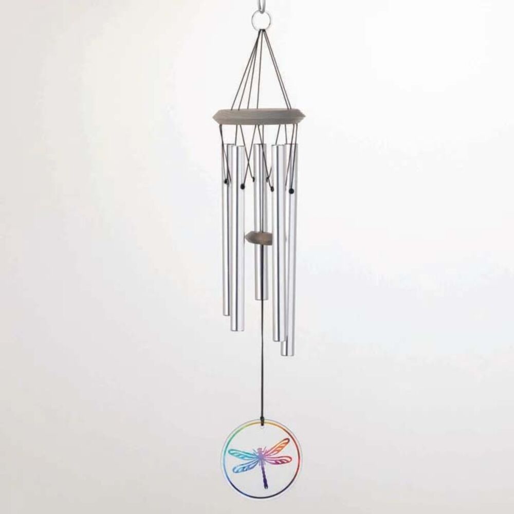 image of Habitats Wind Chime - Glass, Dragonfly