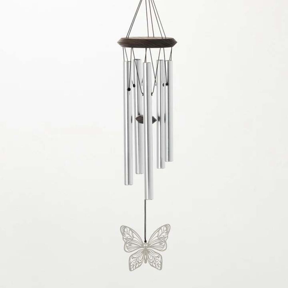 image of Habitats Wind Chime - Mirror, Butterfly