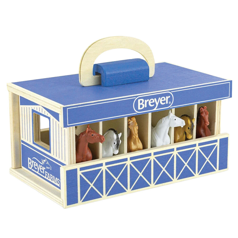 image of Wood Carry Stable Set