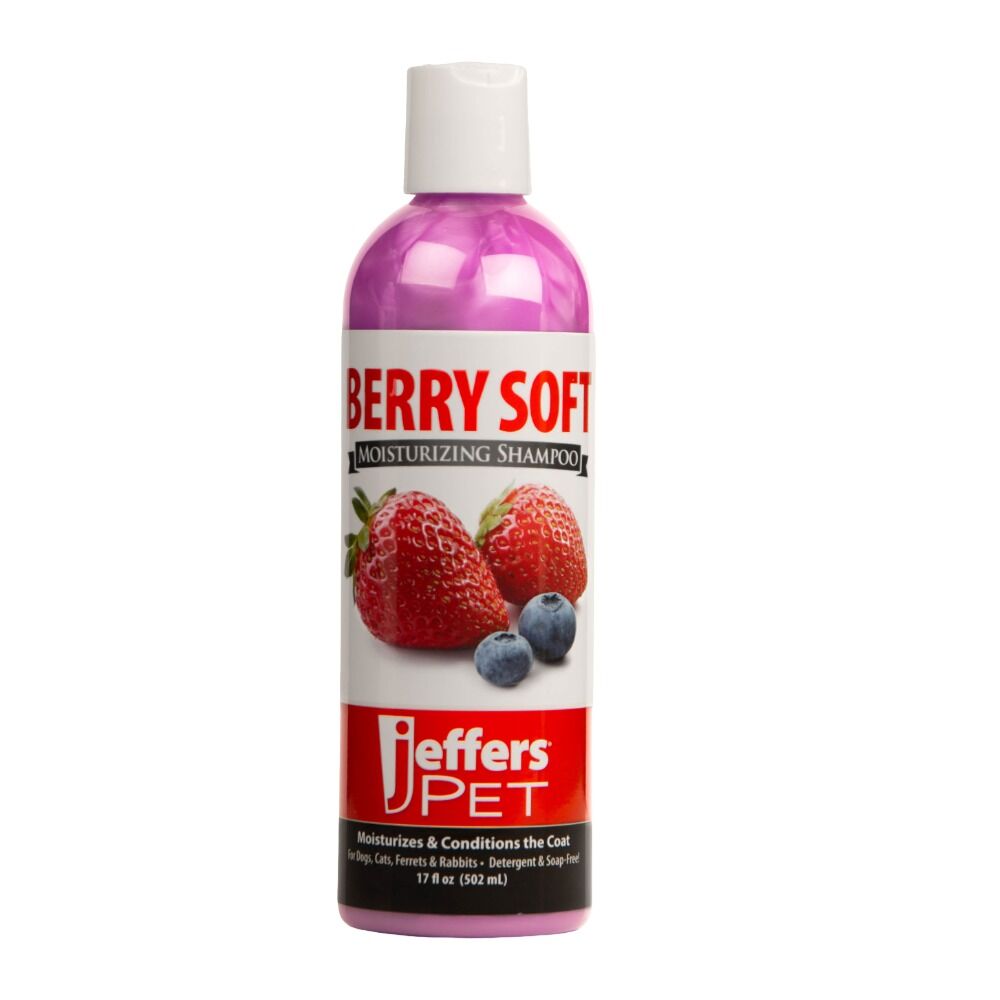 image of Moisturizing Pet Shampoo, Berry Soft Scent, 17 oz