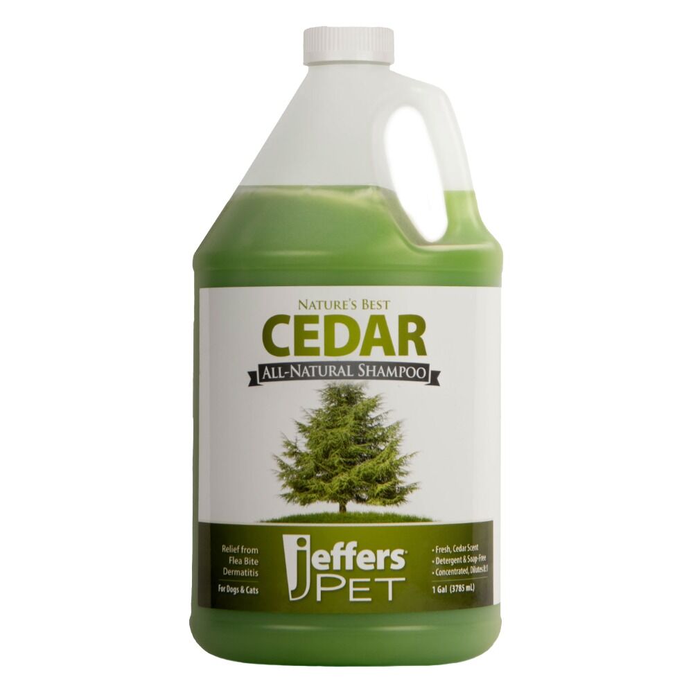 image of Nature’s Best Cedar All Natural Shampoo for Dogs & Cats - 1 gal