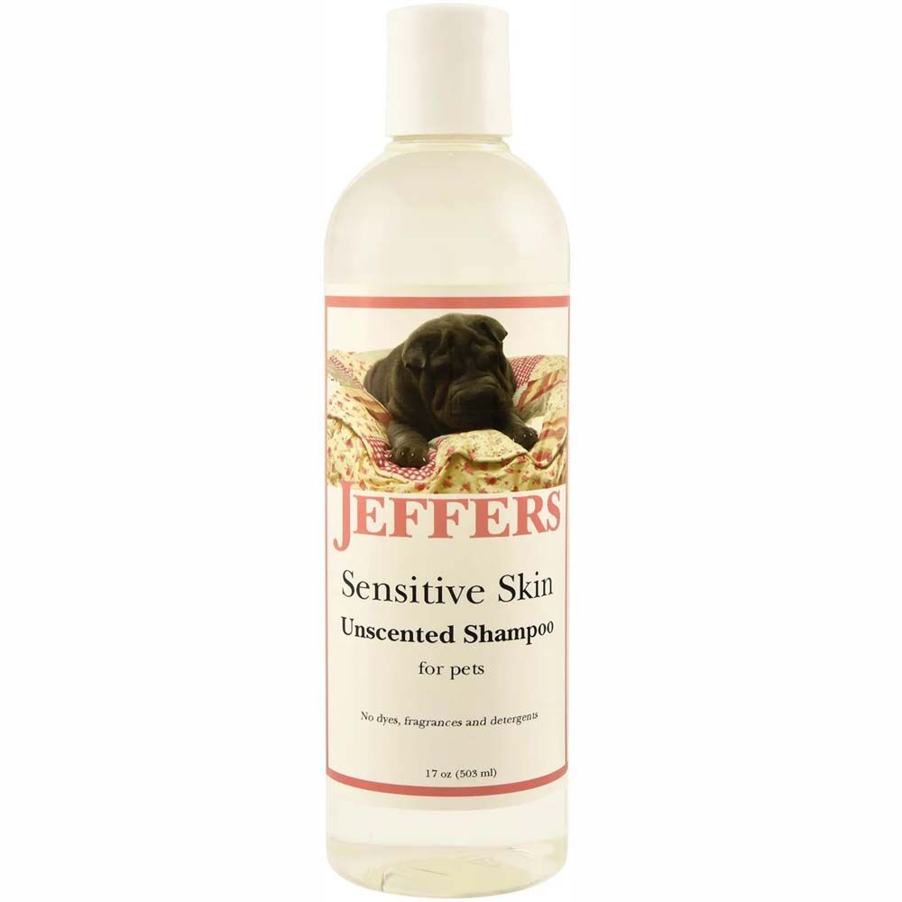 image of Sensitive Skin Unscented Shampoo for Dogs & Cats - 17 oz