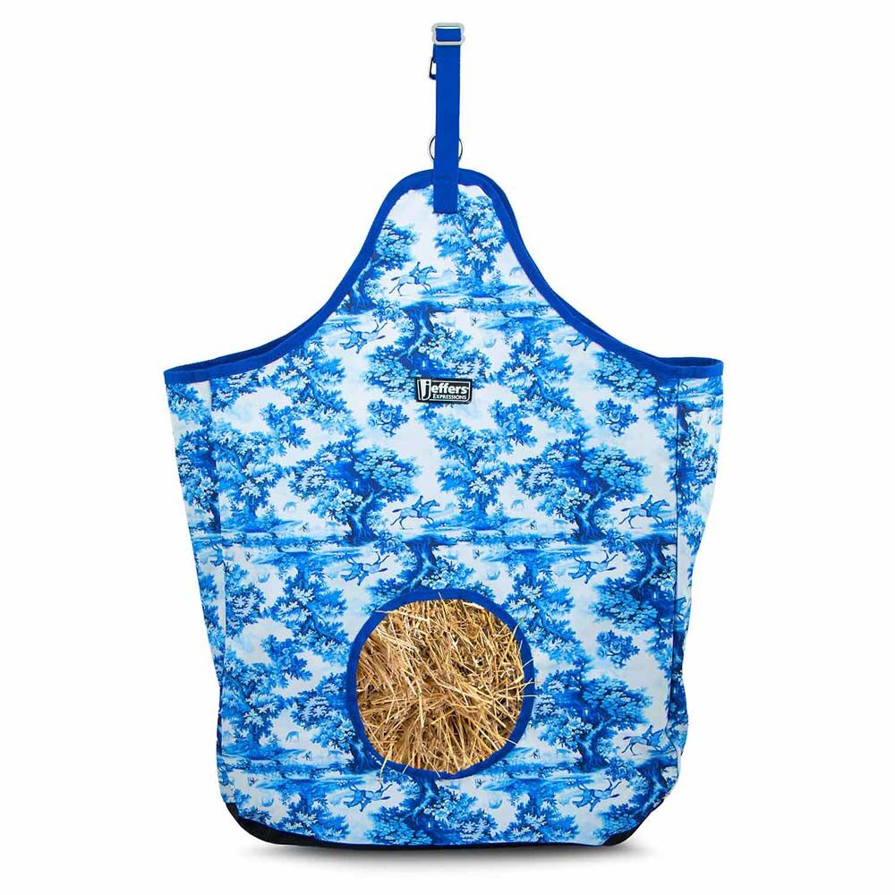 image of Expression 600D Top Loading Hay Bag - Equestrian Toile