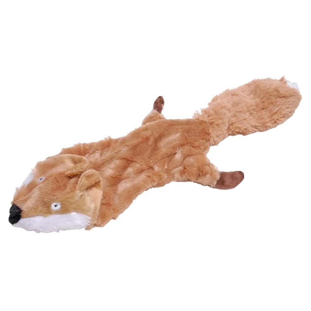 image of Thinnies Unstuffed with Rope (NO Squeaker) Dog Toy, 21 in, Fox