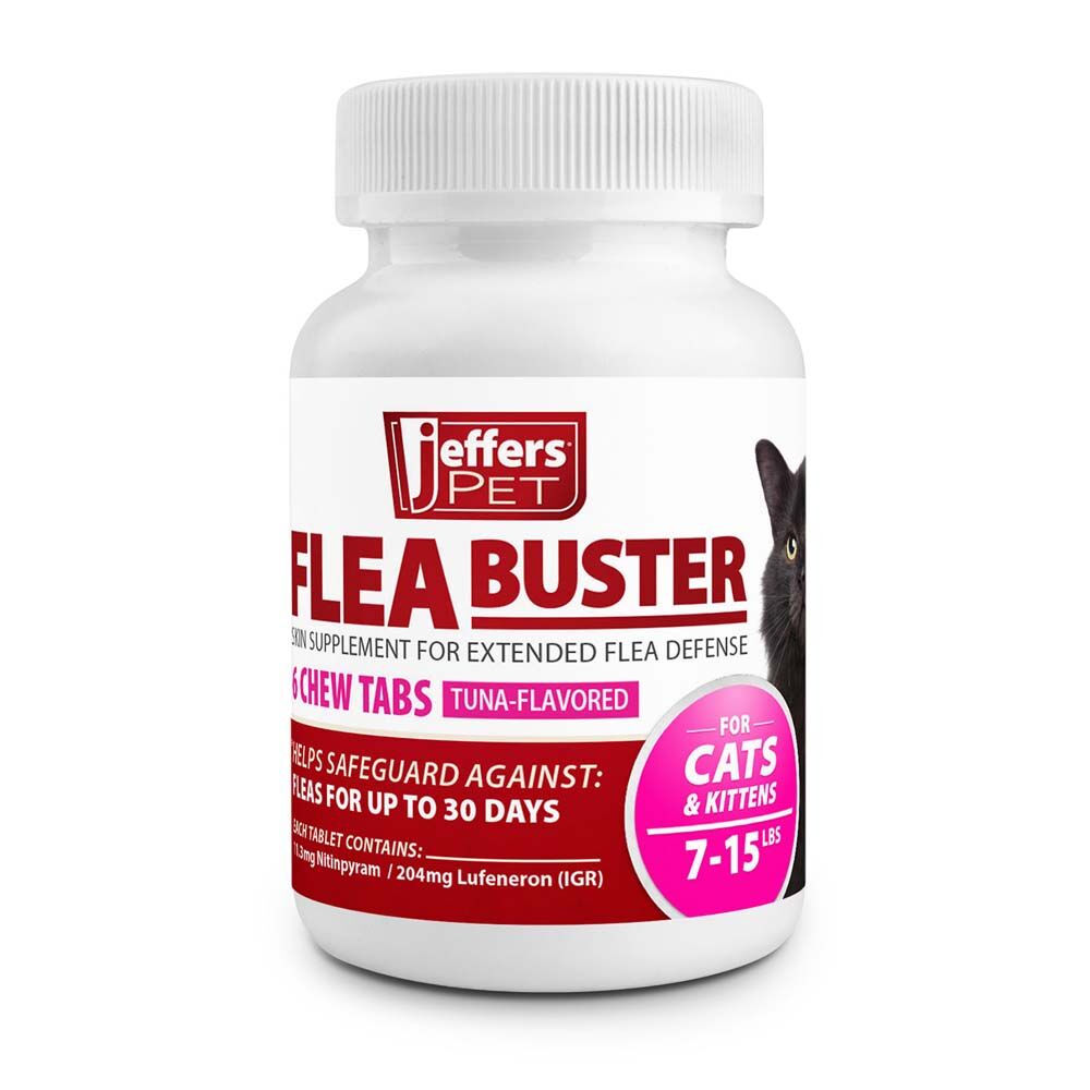 image of Flea Buster Monthly Oral Flea Supplement for Cats