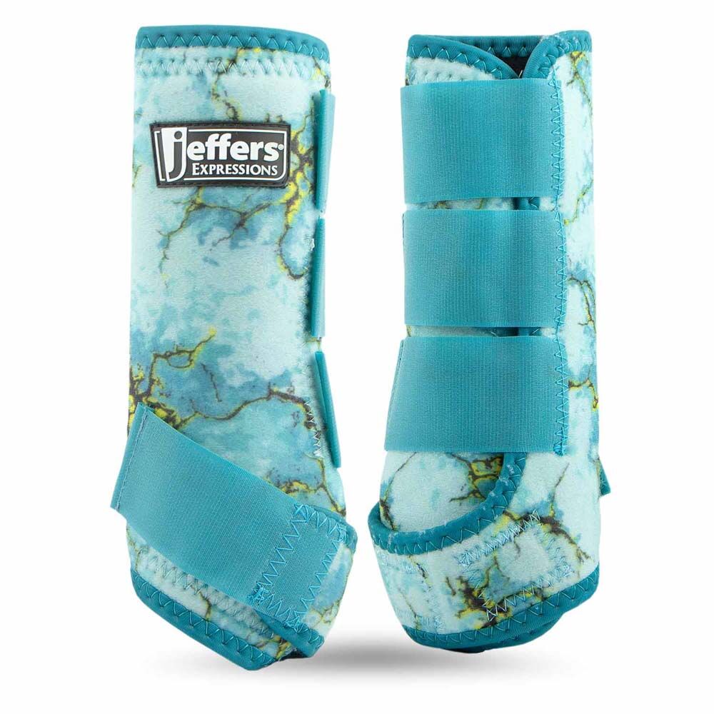 image of Expression Protective Boots for Horses, Pair, Bisbee Blue