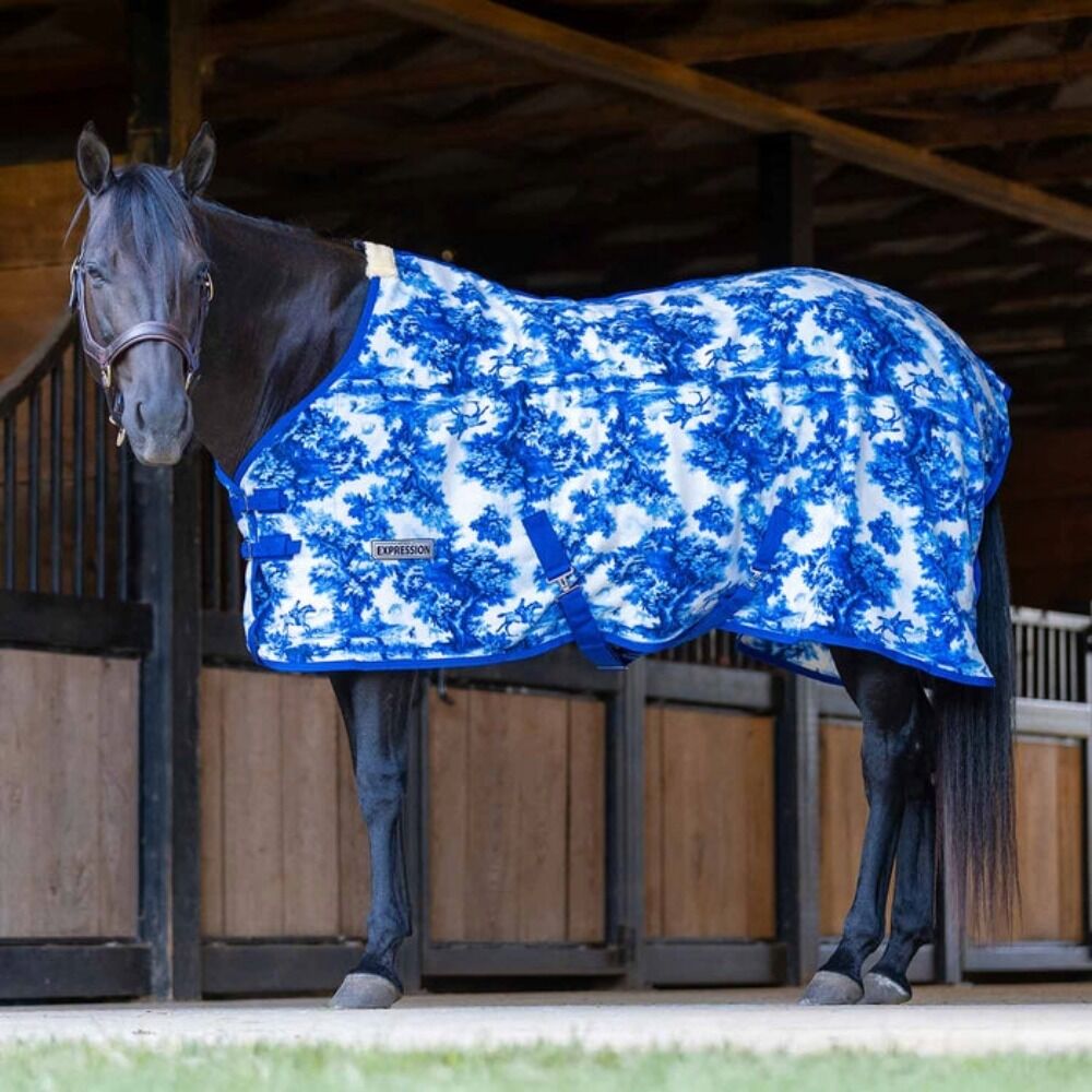 image of Expression 1200D Standard Neck Horse Turnout Sheet - 0 g - Equestrian Toile 