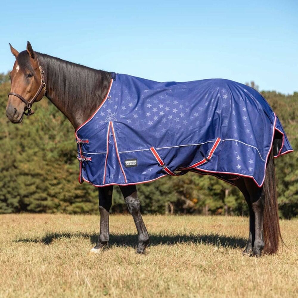 image of Poplar Head Origin 600D Horse Turnout Sheet - 0 g - Allegiance 