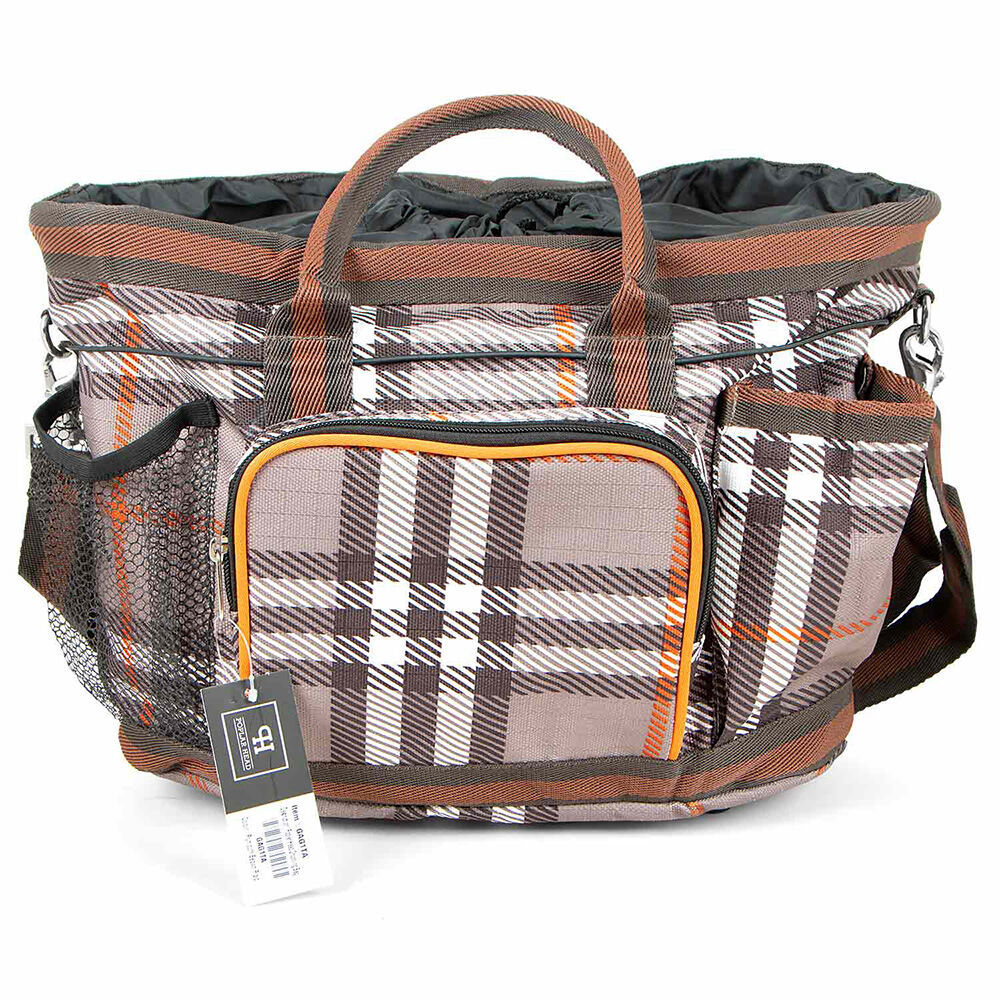 image of Poplar Head Grooming Bag - Plymouth Brown Plaid